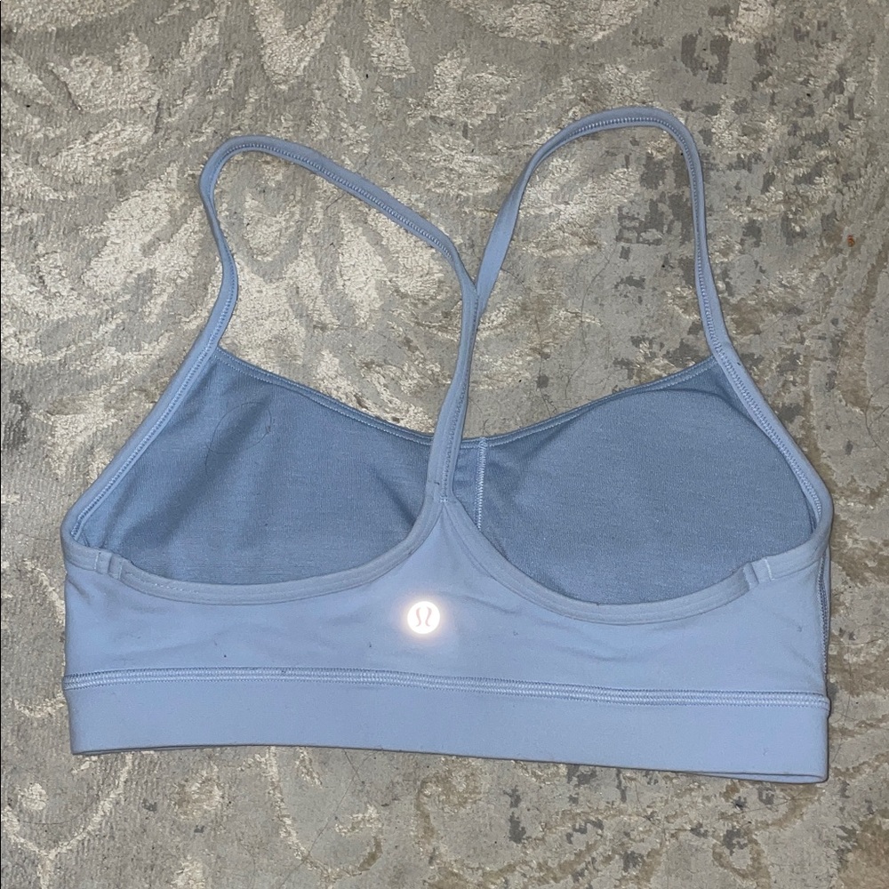 lululemon athletica Sky Blue Sports Bra